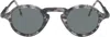 Thom Browne Round-frame Sunglasses In Gray