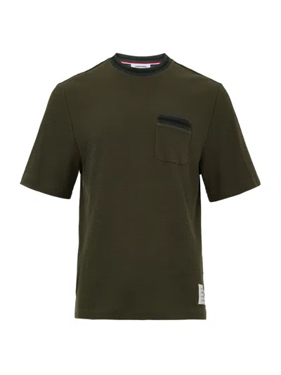 Thom Browne Green Knitwear Sleeves Court Cotton Knitwear Effect
