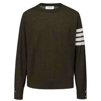 Pre-owned Thom Browne Green Wool Sweater