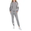 Thom Browne Grey 4-bar Loopback Full Zip Hoodie In Gray