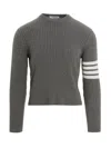 Thom Browne Sweater In Grey