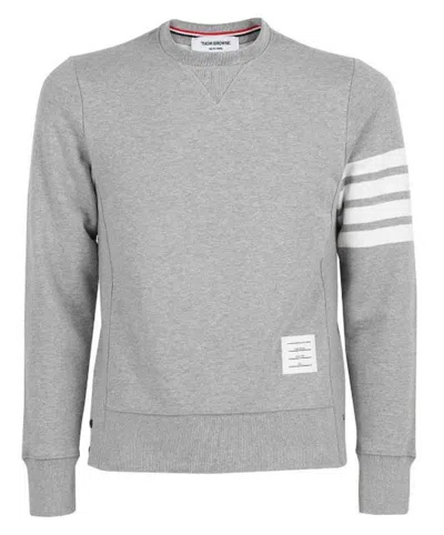 THOM BROWNE GREY 4 BAR SWEATSHIRT