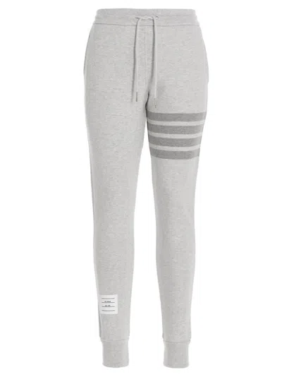 THOM BROWNE GREY 4BAR JOGGERS