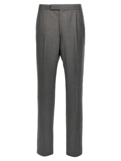 Thom Browne Grey Classic Narrow Fit Pants