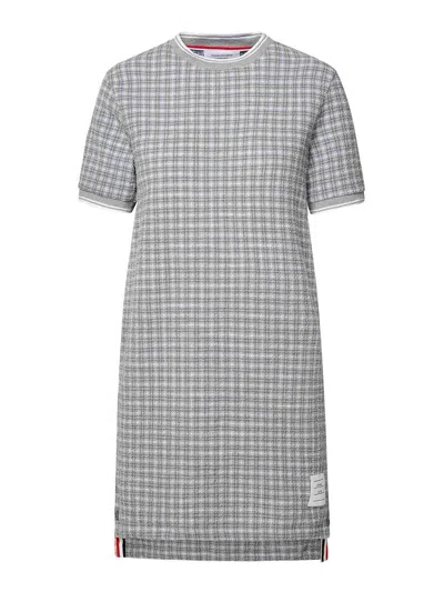 Thom Browne Grey Cotton Blend Dress