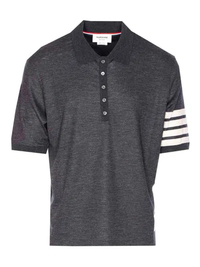 Thom Browne T-shirts And Polos In Gray