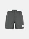Thom Browne Grey Polyamide Bermuda Shorts