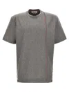 Thom Browne Ss Jersey Tee In Grey