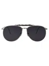 Thom Browne Grey Titanium Sunglasses