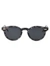 Thom Browne Grey Tortoise Acetate Sunglasses In Gray