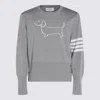 Thom Browne Men's Jersey Hector In Gray
