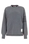 Thom Browne Grey Wool Sweatshirt In Grey