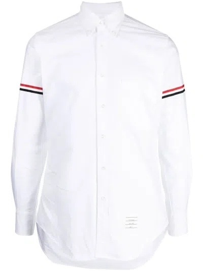 Thom Browne Classic Button-down Shirt In White