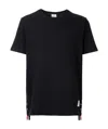Thom Browne Relaxed Fit Tee Cotton T-shirt In Blue