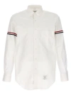 Thom Browne Oxford Button-down Shirt With Rwb Armbands