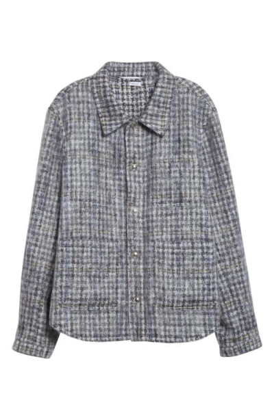 THOM BROWNE THOM BROWNE GUNCLUB CHECK MOHAIR UTILITY JACKET