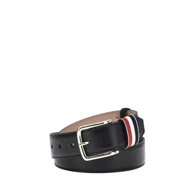 Thom Browne Hammered Leather Belt