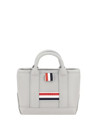 Thom Browne Handbag In Lt Grey