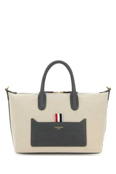 Thom Browne Handbags. In Beige