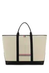 Thom Browne Handbags. In Beige O Tan