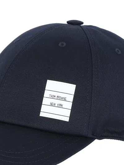 Thom Browne Hats In Blue