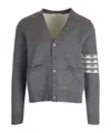 Thom Browne Sweaters Blacks And Greys In Gray