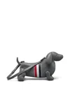 Thom Browne Dark Grey Hector Shoulder Bag In Gray