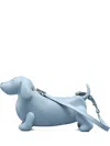 Thom Browne Hector Baguette Dachshund Shoulder Bag In Blue