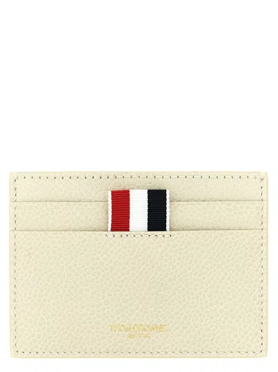 Thom Browne Hector Card Case In Cream