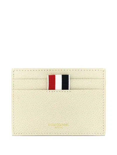 Thom Browne Hector Card Holder In Neutral