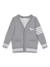 Thom Browne Hector Cardigan In Grey