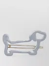 Thom Browne Hector Dog Hair Clips Acetate In Blue
