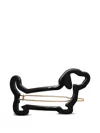Thom Browne Hector Dog-shape Hair Clip In Black