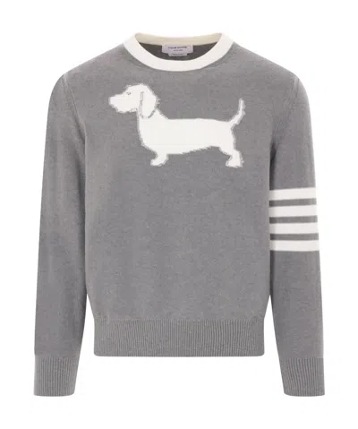 THOM BROWNE THOM BROWNE 4-BAR HECTOR SWEATER
