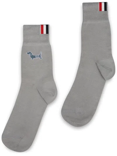 THOM BROWNE HECTOR-JACQUARD SOCKS