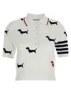 Thom Browne 'hector' Embroidered Polo Shirt