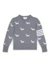 Thom Browne Hector Pullover In Grey