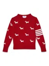 Thom Browne Hector Pullover In Red
