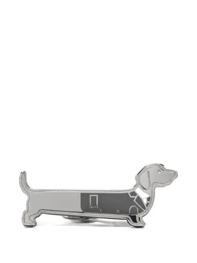 Thom Browne Hector Tie Pin In Silver