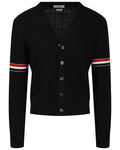 Thom Browne Hector Wool Sweater In Blue