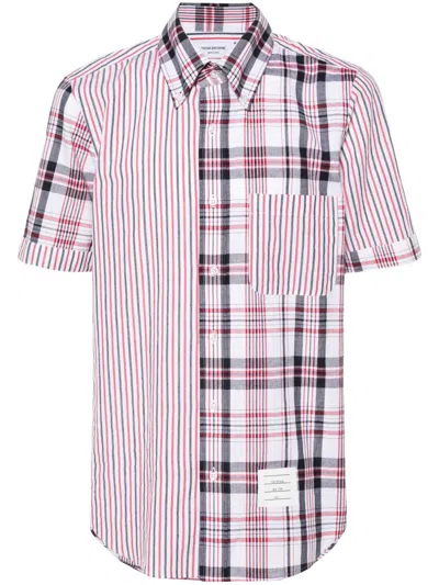 Thom Browne Hemd Im Mustermix In Weiss