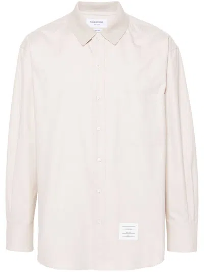 THOM BROWNE HEMDJACKE MIT RWB-STREIFEN-PRINT