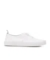 Thom Browne Heritage Canvas Sneakers In White