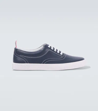 Thom Browne Heritage Leather Sneakers In Multi