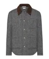 Thom Browne Herringbone Jacket In Gray
