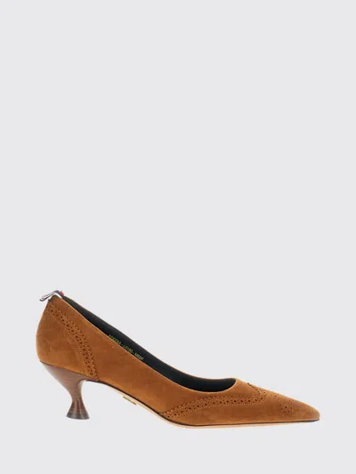 Thom Browne High Heel Shoes Woman Color Brown In Multi