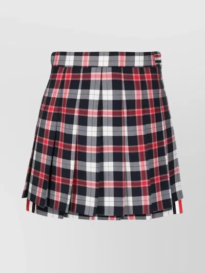 Thom Browne Multicolor School Uniform Twill Mini Skirt