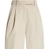 Thom Browne Khaki High-waisted Bermuda Shorts In Khaki