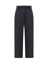 Thom Browne Wool Pants In Blue