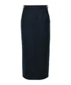 Thom Browne Midi Pencil Skirt In Black